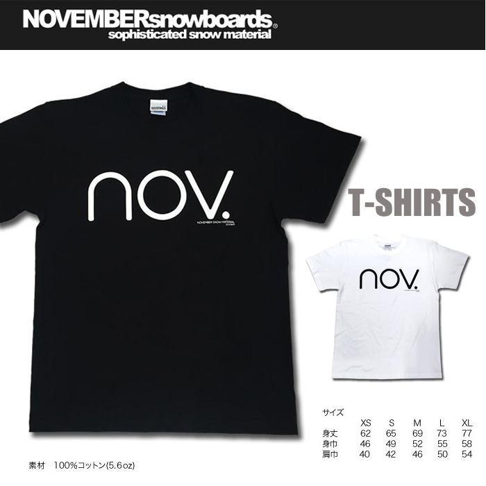 16-17 NOVEMBER Tシャツ T-SHIRTS 【ノベンバー スノーボード】【日本正規品】