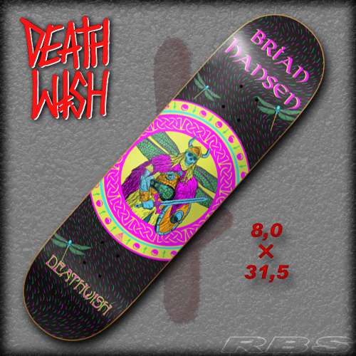 DEATHWISH  デッキ "PROPHECIES"  サイズ 8.0 × 31.5 【デスウィッシュ SKATEBOARD】 【スケボー スケートボード デッキ】【日本正規品】