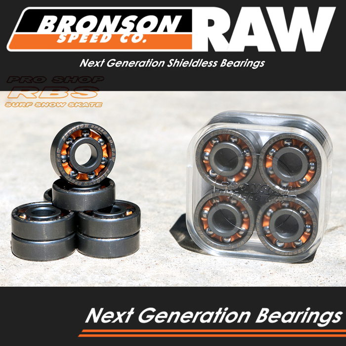 BRONSON BEARING ブロンソン ベアリング RAW オイルタイプ BRONSON SPEED CO 【ベアリング】【スケートボード スケボー】【日本正規品】