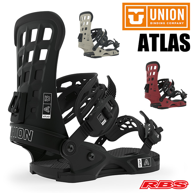 UNION 19-20 BINDING ATLAS アトラス BLACK 【ユニオン ビンディング バインディング 19-20】 【送料無料】【日本正規品】【予約商品】