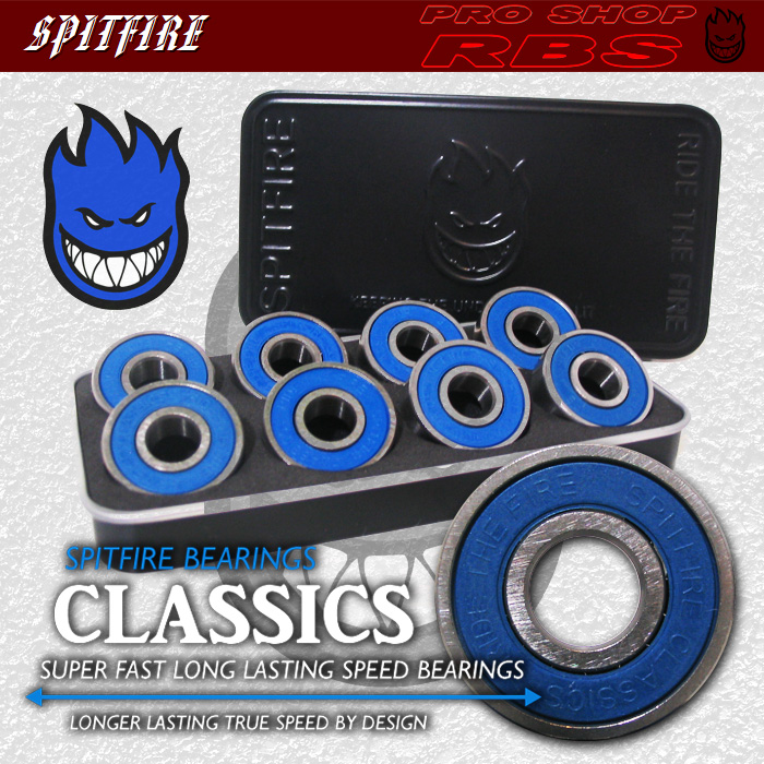 SPITFIRE ベアリング  CLASSICS クラシック 【ベアリング スピットファイア】【スケートボード ベアリング】【スピットファイアー】【日本正規品】