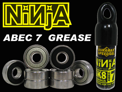 NINJA ベアリング ABEC 7 GREASE グリスタイプ 【日本正規品】