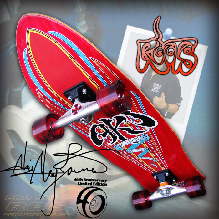 ROOTS ルーツ AKI AKIYAMA 4 DECADES RED 9.125 x 33 コンプリート モデル 【日本正規品】【即納】