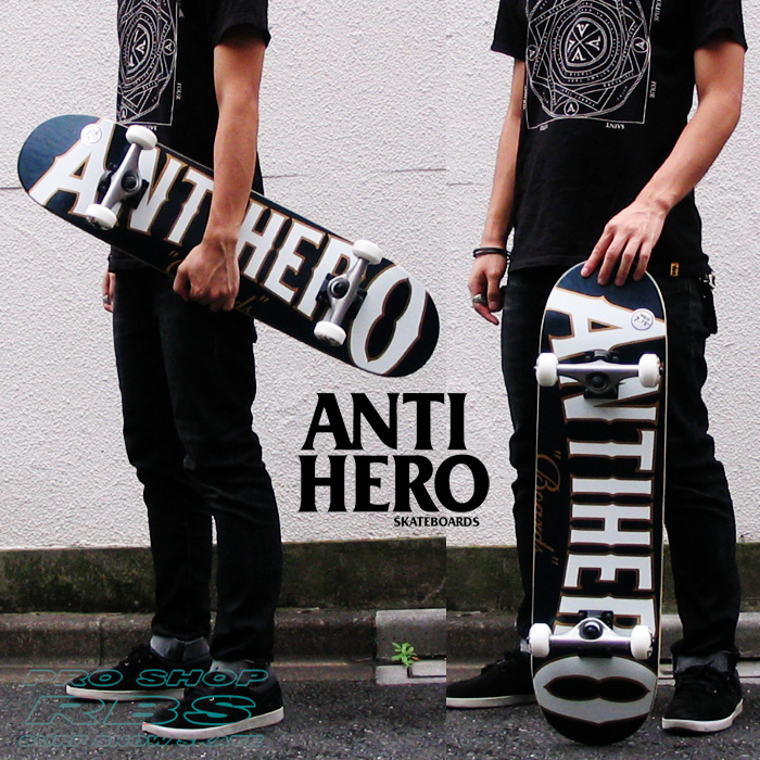 ANTIHERO スケートボード コンプリートセット IT'S THE WOOD 7.38/7.5/7.75/8.0 【日本正規品】