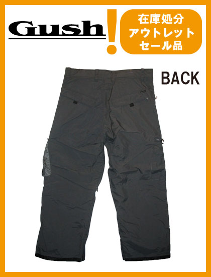 GUSH  ガッシュ パンツ GRAY 【日本正規品】