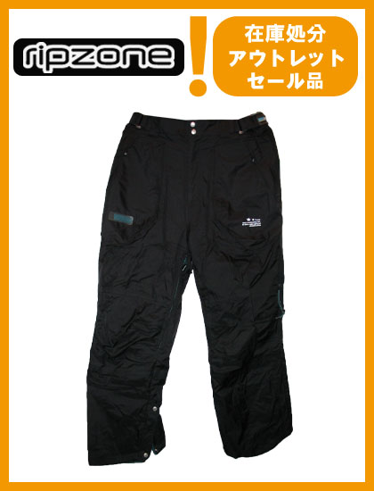 RIPZONE リップゾーン TRILOGY PANTS  BLACK 【日本正規品】