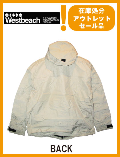 WESTBEACH ウエストビーチ VITALE JACKET  CREAM 【日本正規品】