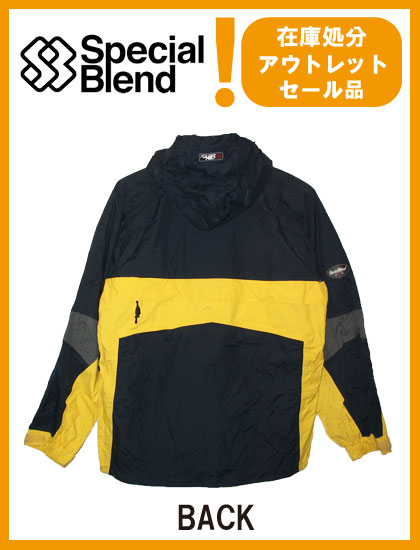 SPECIAL BLEND  スペシャルブレンド  MERIDIAN HOODED BAND JACKET  YELLOW×NAVY【日本正規品】