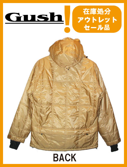 GUSH  ガッシュ STORM JACKET ジャケット GOLD【日本正規品】