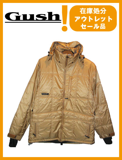 GUSH  ガッシュ STORM JACKET ジャケット GOLD【日本正規品】