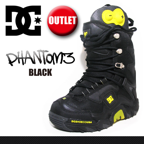 DC ブーツ PHANTOM 3 ファントム BLACK ブラック 【日本正規品】【即納】