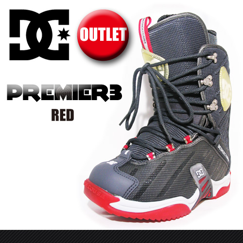 DC ブーツ PREMIER 3 プレミア RED レッド 【日本正規品】【即納】