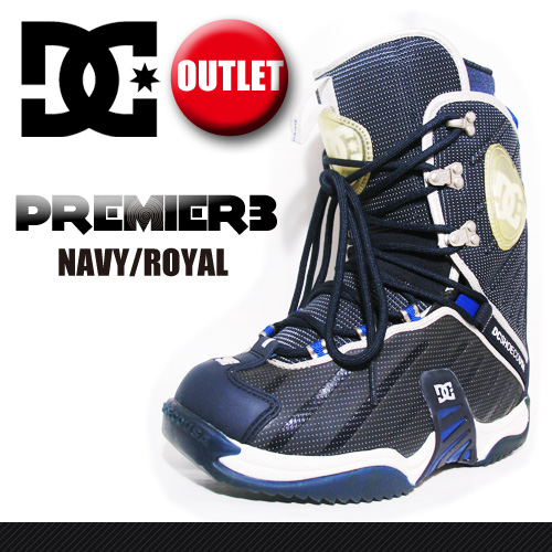DC ブーツ PREMIER 3 プレミア NAVY/ROYAL ネイビー ロイヤル【日本正規品】【即納】