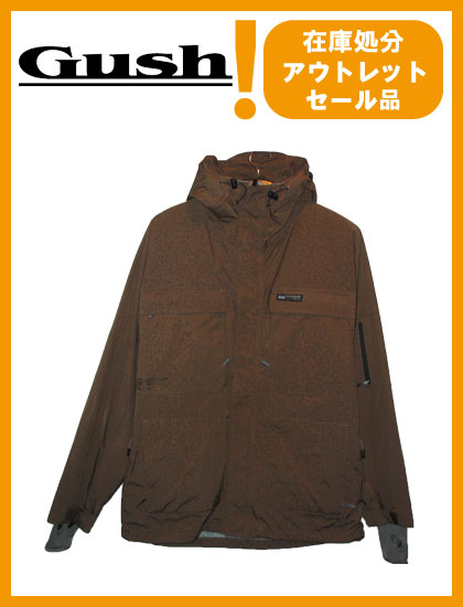 GUSH  ガッシュ GROUND JACKET  ジャケット BROWN  【日本正規品】