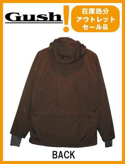 GUSH  ガッシュ GROUND JACKET  ジャケット BROWN  【日本正規品】
