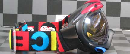 DICE ゴーグル TRUMP トランプ  MATT BLACK PASTLE YELLOW MIRROR LIGHT BROWN BASE 【日本正規品】