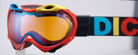 DICE ゴーグル TRUMP トランプ  RED PASTLE BLUE MIRROR  ORANGE BASE 【日本正規品】