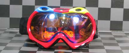 DICE ゴーグル TRUMP トランプ  RED PASTLE BLUE MIRROR  ORANGE BASE 【日本正規品】