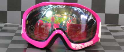 DICE ゴーグル JACKPOT ジャックポッド  PINK-WHITE PASTLE YELLOW MIRROR LIGHT BROWN BASE 【日本正規品】