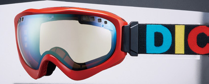 DICE ゴーグル JACKPOT ジャックポッド  RED PASTLE YELLOW MIRROR LIGHT BROWN BASE 【日本正規品】