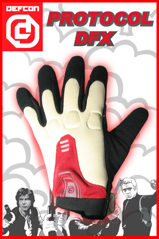 DEFCON グローブ PROTOCOL DFX カラー BLACK×RED 【日本正規品】