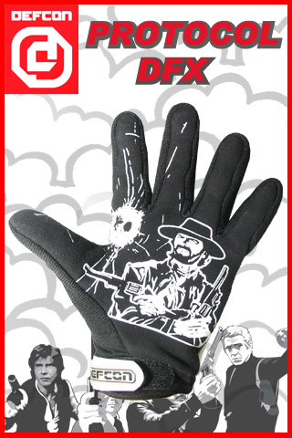 DEFCON グローブ PROTOCOL DFX カラー BLACK×RED 【日本正規品】