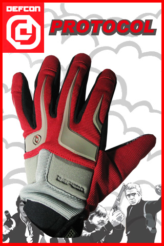 DEFCON グローブ PROTOCOL カラー RED 【日本正規品】