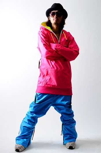 ATMYS アトマイズ 超限定モデル SCHOOL OUT ジャケット PINK パンツ BLUE 上下セット 【日本正規品】