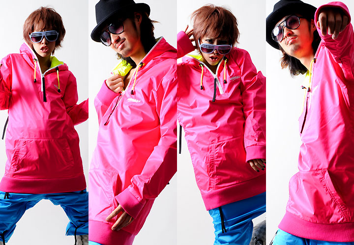 ATMYS アトマイズ 超限定モデル SCHOOL OUT ジャケット PINK パンツ BLUE 上下セット 【日本正規品】