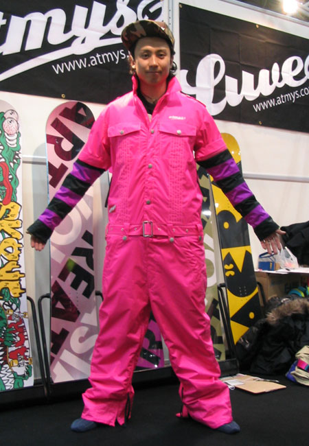 ATMYS アトマイズ WORKS ジャケット PINK パンツ PINK 上下セット 【日本正規品】