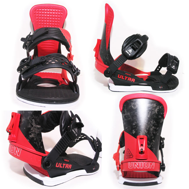 UNION BINDING ユニオン バインディング FORGED ULTRA ウルトラ BLACK/RED 【日本正規品】