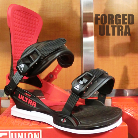 UNION BINDING ユニオン バインディング FORGED ULTRA ウルトラ BLACK/RED 【日本正規品】