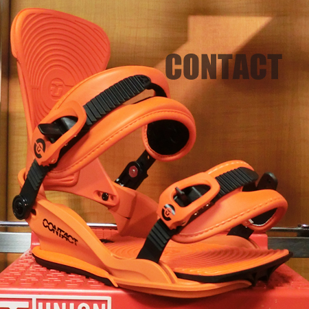 UNION BINDING ユニオン バインディング CONTACT コンタクト ORANGE 【日本正規品】