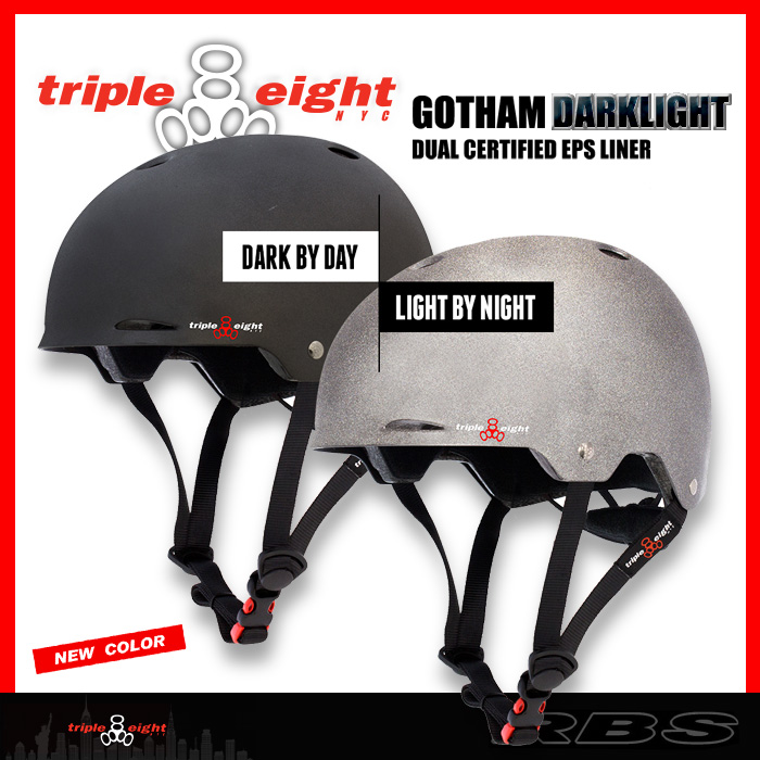 TRIPLE EIGHT ヘルメット GOTHAM ゴッサム DARKLIGHT 【日本正規品】