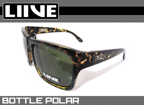 LIIVE サングラス BOTTLE-POLA/PANAMA TORT【日本正規品】