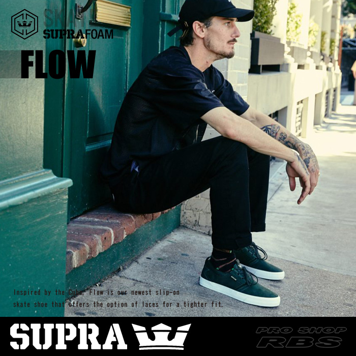 SUPRA スープラ FLOW フロウ NAVY-WHITE ネイビー ホワイト【日本正規品】
