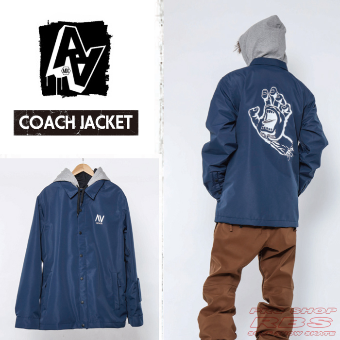 17-18 AA HARDWEAR コーチジャケット COACH JACKET /HAND NAVY【日本正規品】