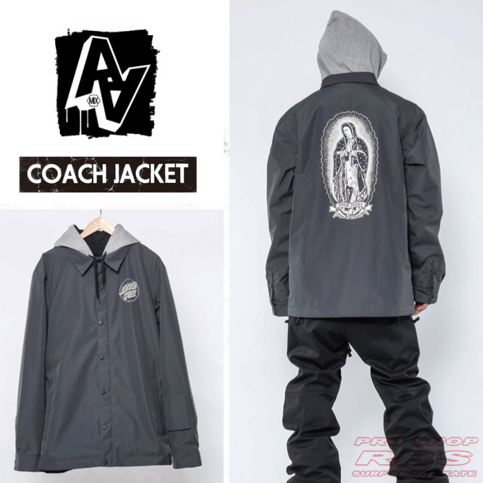 17-18 AA HARDWEAR コーチジャケット COACH JACKET /GUADALUPE GRAY【日本正規品】