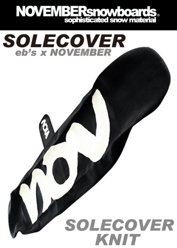 NOVEMBER SOLE COVER KNIT ノーベンバー ソールカバー ニット 【ニット素材 日本正規品】