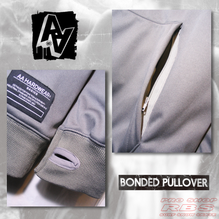 17-18 AA HARD WEAR  THRASHER パーカー BONDED PULLOVER  カラー THRASHER  GRAY【日本正規品】