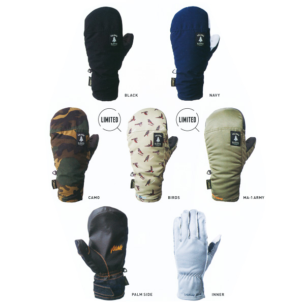 16-17 モデル VOLUME GLOVES PERFORMANCE MITT LIMITED LINE GORE-TEX ゴアテックス インナー無し 【スノーボード グローブ 2017 ボリュームグローブ パフォーマンスミット 】【日本正規品】