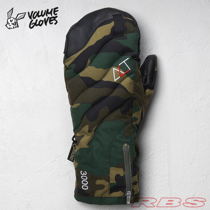 16-17 モデル VOLUME GLOVES ALT3000  CAMO GORE-TEX ゴアテックス 【スノーボード グローブ 2017 ボリュームグローブ  】【日本正規品】