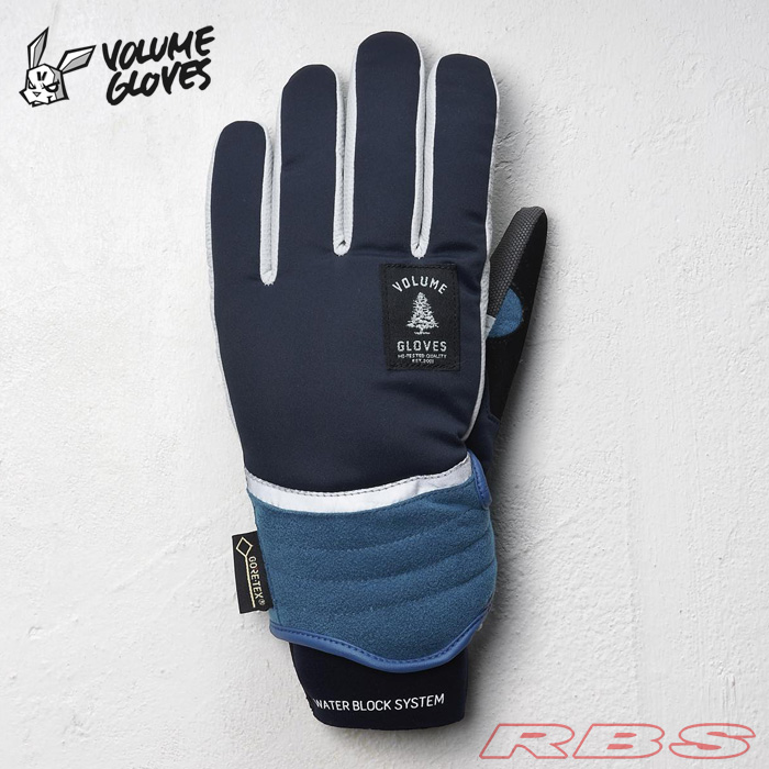 16-17 モデル VOLUME GLOVES MANIFESTO NAVY×TURQUOISE GORE-TEX ゴアテックス 【スノーボード グローブ 2017 ボリュームグローブ マニフェスト 】【日本正規品】