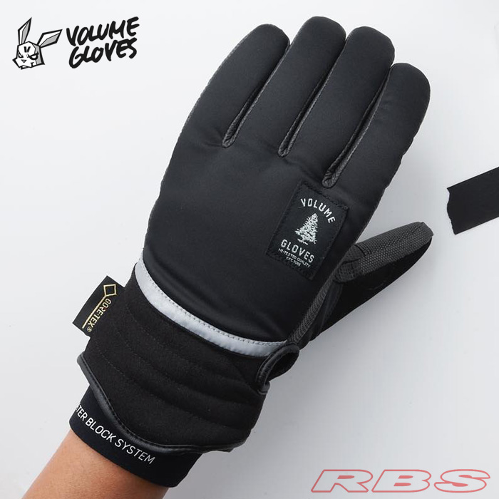 16-17 モデル VOLUME GLOVES MANIFESTO BLACK GORE-TEX ゴアテックス 【スノーボード グローブ 2017 ボリュームグローブ マニフェスト 】【日本正規品】