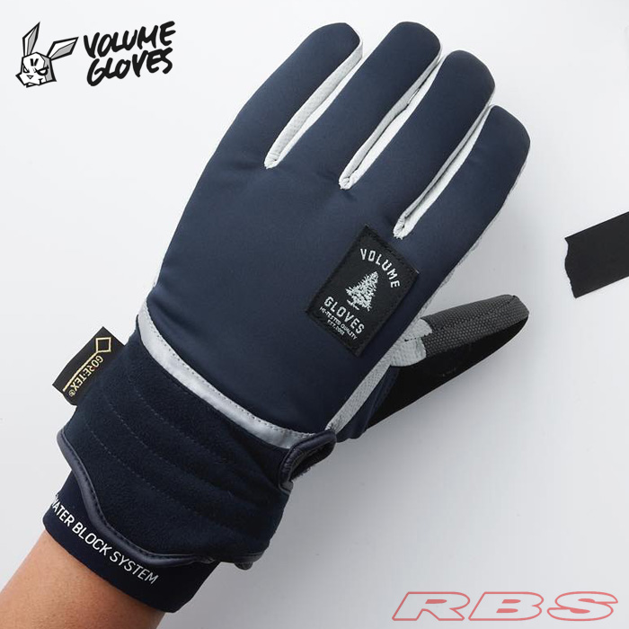 16-17 モデル VOLUME GLOVES MANIFESTO NAVY GORE-TEX ゴアテックス 【スノーボード グローブ 2017 ボリュームグローブ マニフェスト 】【日本正規品】