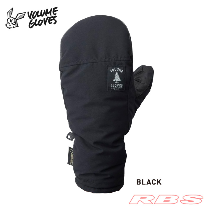 16-17 モデル VOLUME GLOVES PERFORMANCE MITT BLACK インナー無し GORE-TEX ゴアテックス 【スノーボード グローブ 2017 ボリュームグローブ パフォーマンスミット 】【日本正規品】