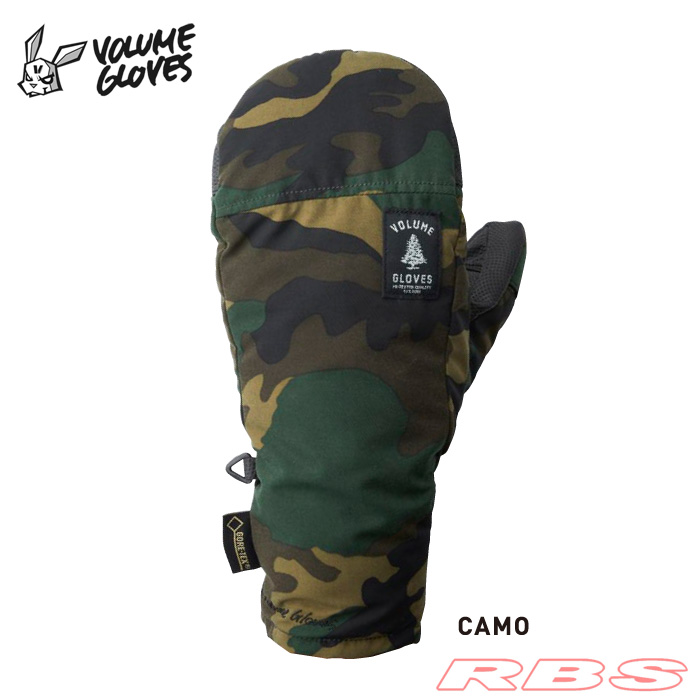 16-17 モデル VOLUME GLOVES PERFORMANCE MITT CAMO インナー無し GORE-TEX ゴアテックス 【スノーボード グローブ 2017 ボリュームグローブ パフォーマンスミット 】【日本正規品】