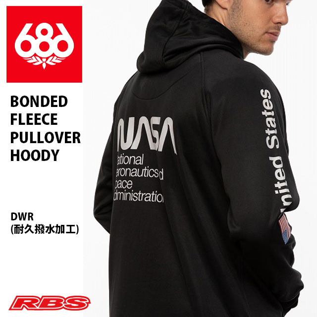 686 パーカー BONDED FLEECE PULLOVER HOODY カラー NASA 【スノーボード ウェア 20-21】【日本正規品】