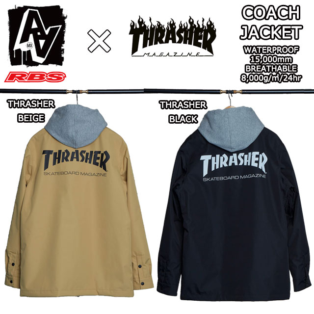 AA HARD WEAR 20-21 COACH JACKET コーチジャケット THRASHER 日本正規品
