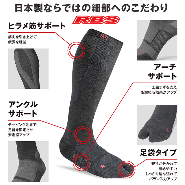 DEELUXE  ディーラックス ソックス  EVO TABI エボタビ【スノーボード サーモ ソックス】【日本正規品】